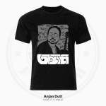 Anjan Dutt – Tribute T-Shirt – Unisex, Black