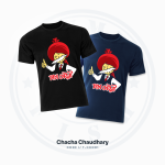 Chacha Chaudhary – Tribute T-Shirt – Unisex, Black/Blue