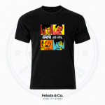 Feluda & Co. – Satyajit Ray Tribute T-Shirt – Unisex, Black
