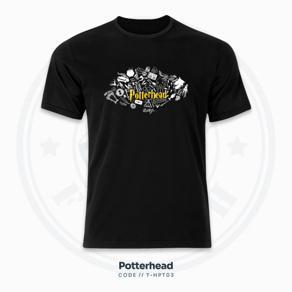 Potterhead Unisex Black T‑Shirt - Image 1